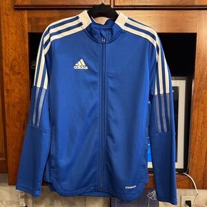 Adidas Kids Royal Blue Training Jacket Size Kids Small or 9/10